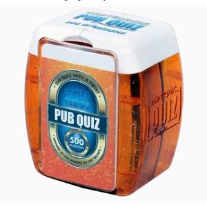 Pub quiz card game